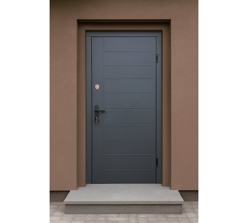 Вхідні двері Вулкан із МДФ та металу — надійність, стиль та захист